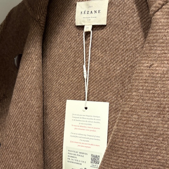 Sezane jacket + skirt set - Picture 6 of 8